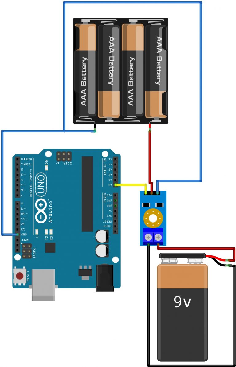 Arduino датчик объема